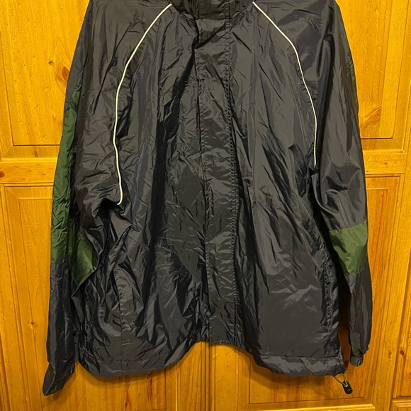 Graphite Sport mens lightweight but lined jacket with hidden hood in collar ! - Picture 6 of 6